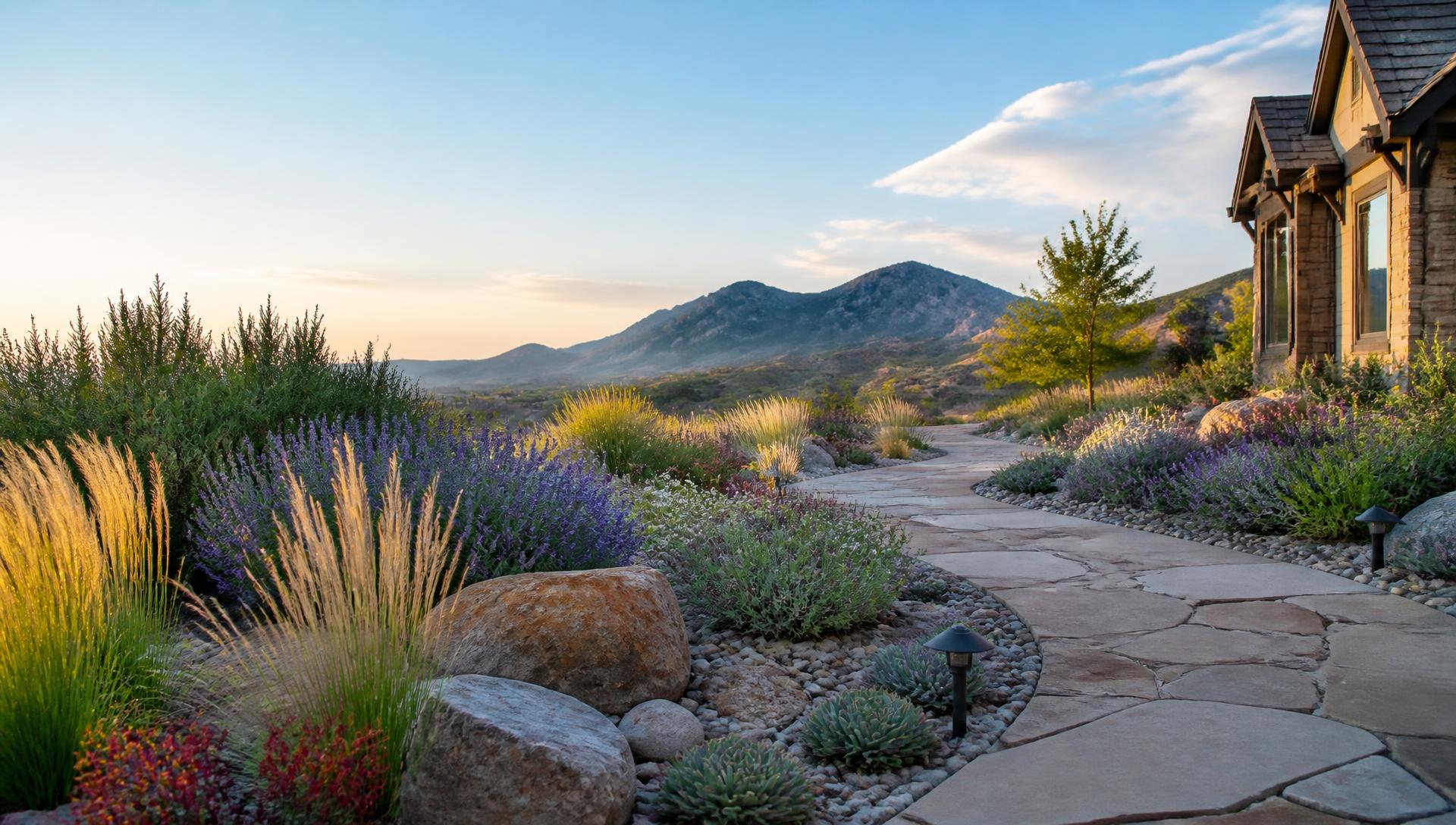 Completed Xeriscaping & Water-Wise project by Design Exteriors in Denver, Colorado