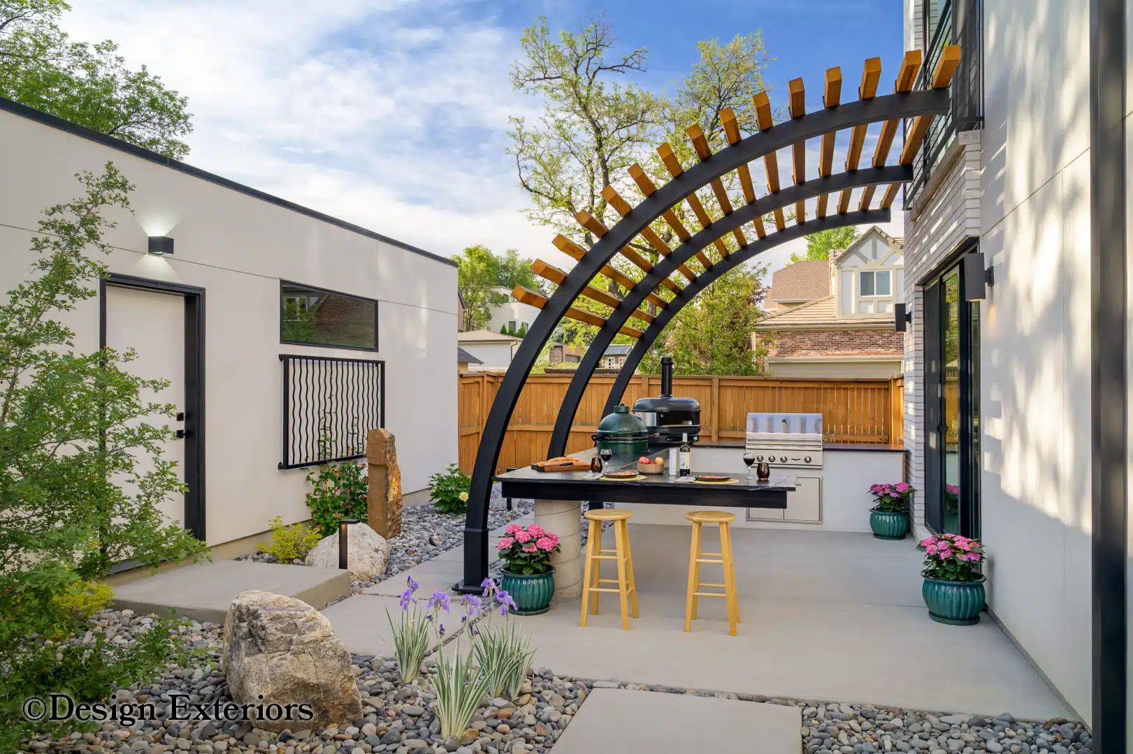 Completed Outdoor Kitchens project by Design Exteriors in Denver, Colorado